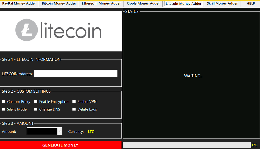 bitcoin money adder activation code